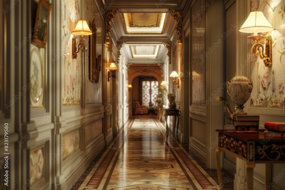 Classical Corridor Interior