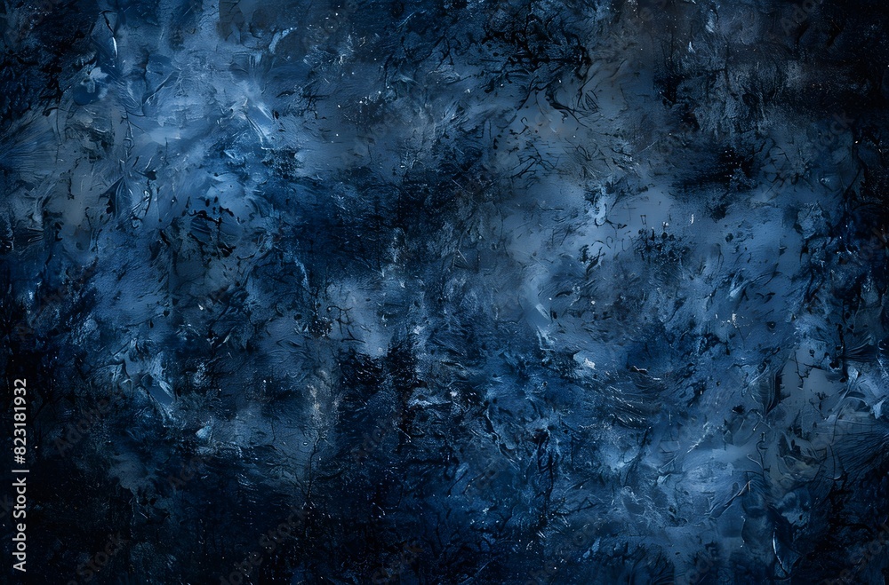 Dark Blue Velvet Grunge Texture Background