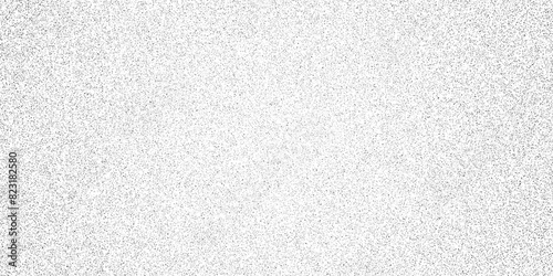 	
White paper texture overlay and noise small particle Grunge texture overlay with fine grains isolated on white background. distressed background. stone vintage rough monochrome vector dust.