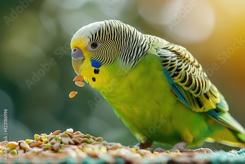 Pet parakeet