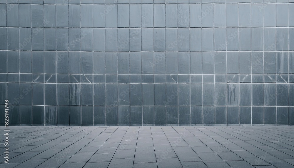 Fototapeta premium Seamless pattern wall background in gray