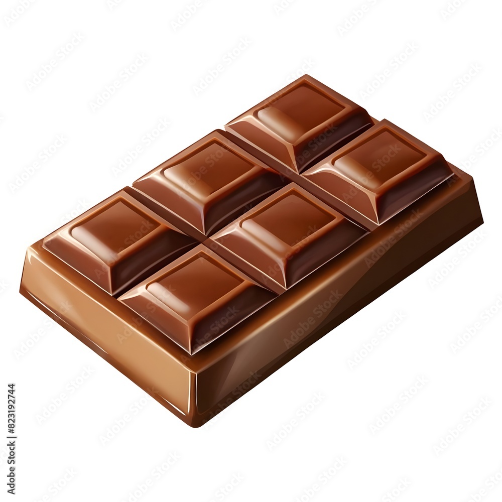 chocolate with white background chocolate with white background