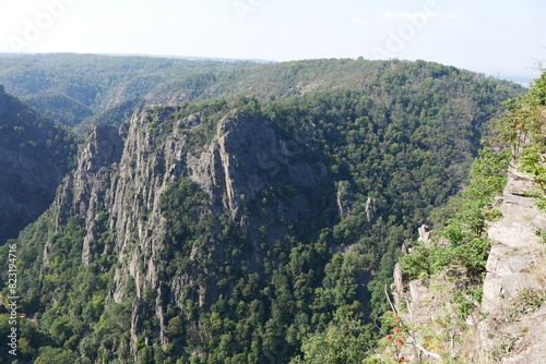 Bodetal im Harz bei Thale photo