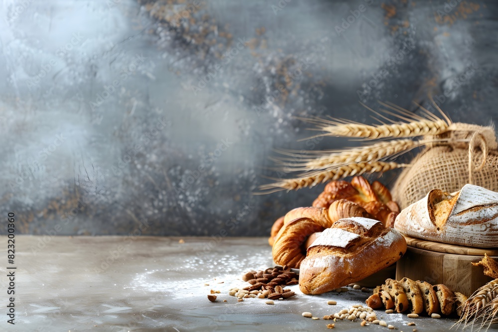 bakery themed background