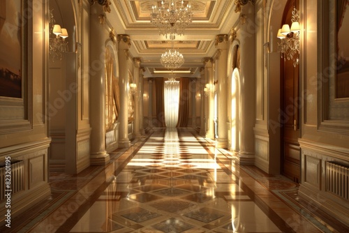 Classical Corridor Interior