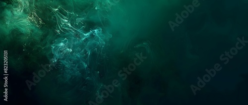 Ultra Realistic Dark Green Background