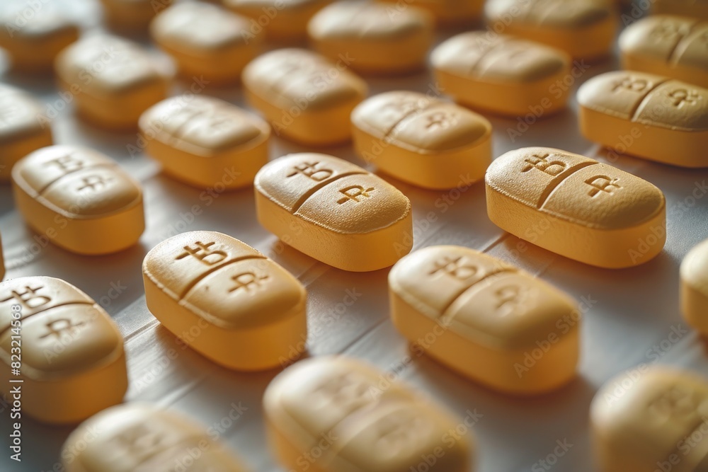 Bitcoin made from cookies and pills