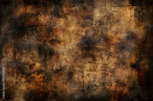 Vintage Dark Grunge Canvas Texture Background