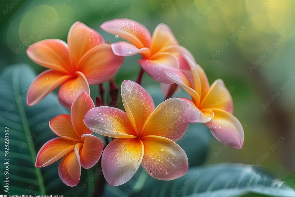 Many blooming flowers in garden Many blooming flowers in garden