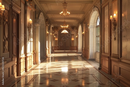 Classical Corridor Interior