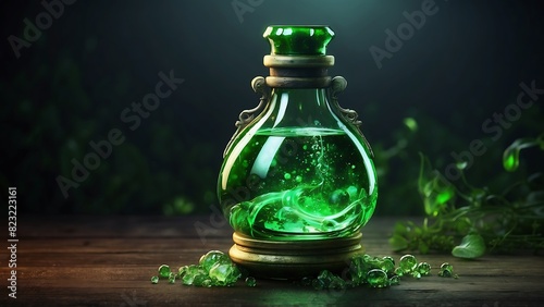Poison potions on table in fantasy story © VFX1988