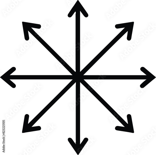 set of arrows vector