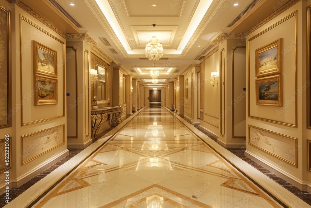 Classical Corridor Interior Classical Corridor Interior