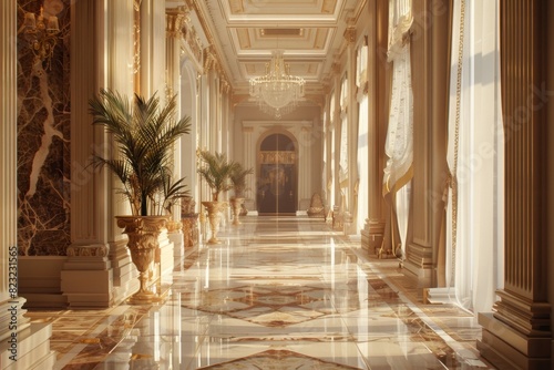 Classical Corridor Interior