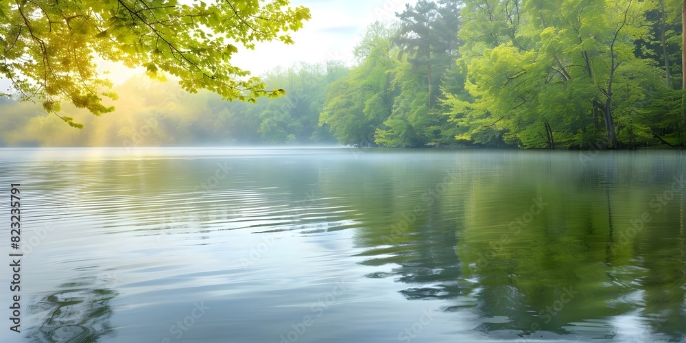 Stunning lake scene with green trees shot on medium format camera. Concept Landscape Photography, Nature Photography, Lake Scenery, Medium Format Camera, Green Trees Stunning lake scene with green trees shot on medium format camera. Concept Landscape Photography, Nature Photography, Lake Scenery, Medium Format Camera, Green Trees