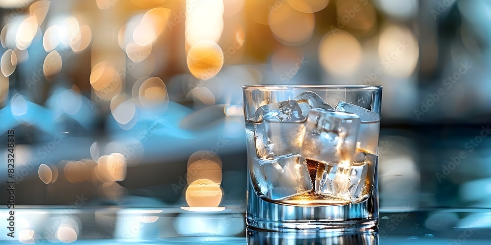 Image of alcohol reflux trigger in a social setting with the glass in focus. Concept Alcohol Reflux, Social Setting, Glass in Focus, Lifestyle Photography