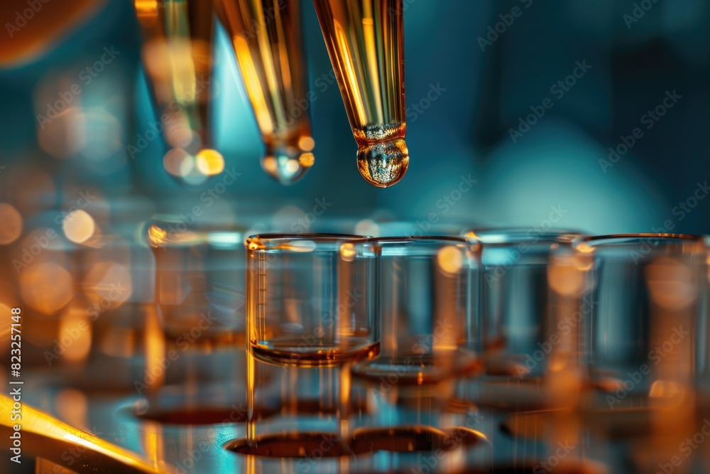 Bottles in the laboratory