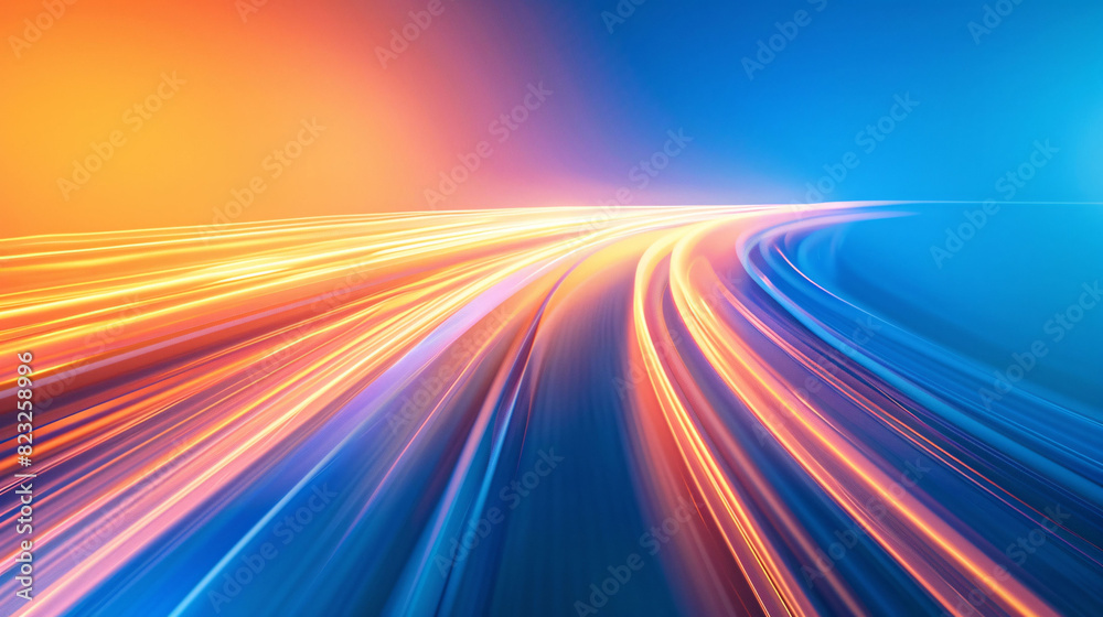 Speed line motion curve background, abstract KV main visual business PPT concept illustration Speed line motion curve background, abstract KV main visual business PPT concept illustration