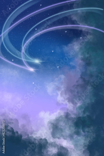 blue sky background