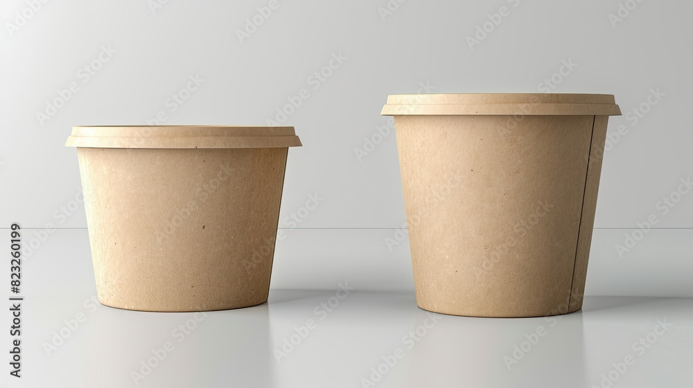 kraft paper tub bucket container for dessert kraft paper tub bucket container for dessert
