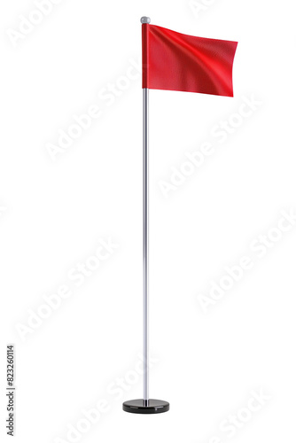 Golf Red Flag Transparent Background