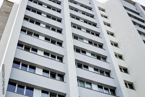 Apartment building in a residential area of the city