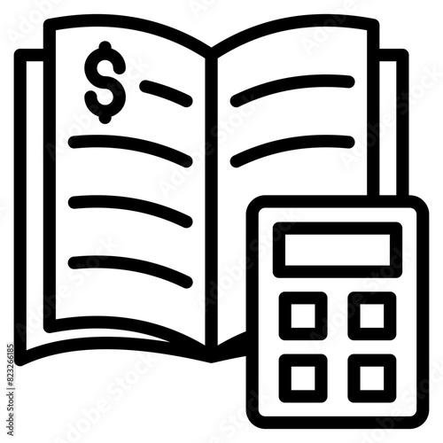 Ledger Icon Element For Design