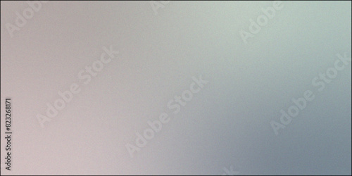 Grey abstract gradient with grain texture vintage noisy decorative background.