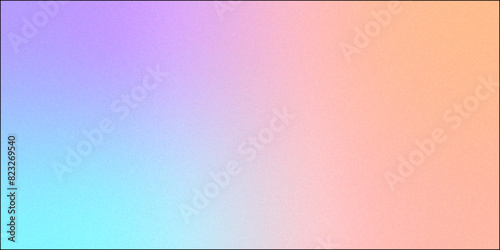 Peach and pink abstract gradient with grain texture vintage noisy decorative background.