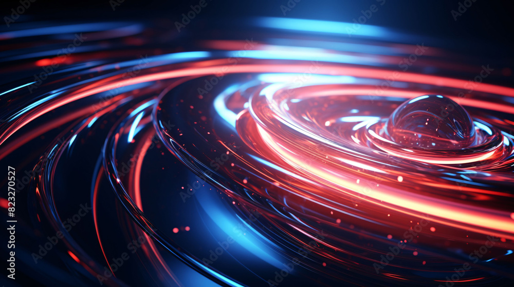 Particle universe vortex internet technology technology poster background Particle universe vortex internet technology technology poster background