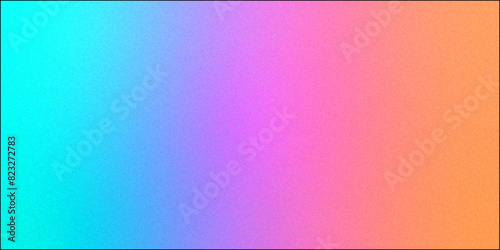 Abstract gradient with grain texture vintage noisy decorative background.