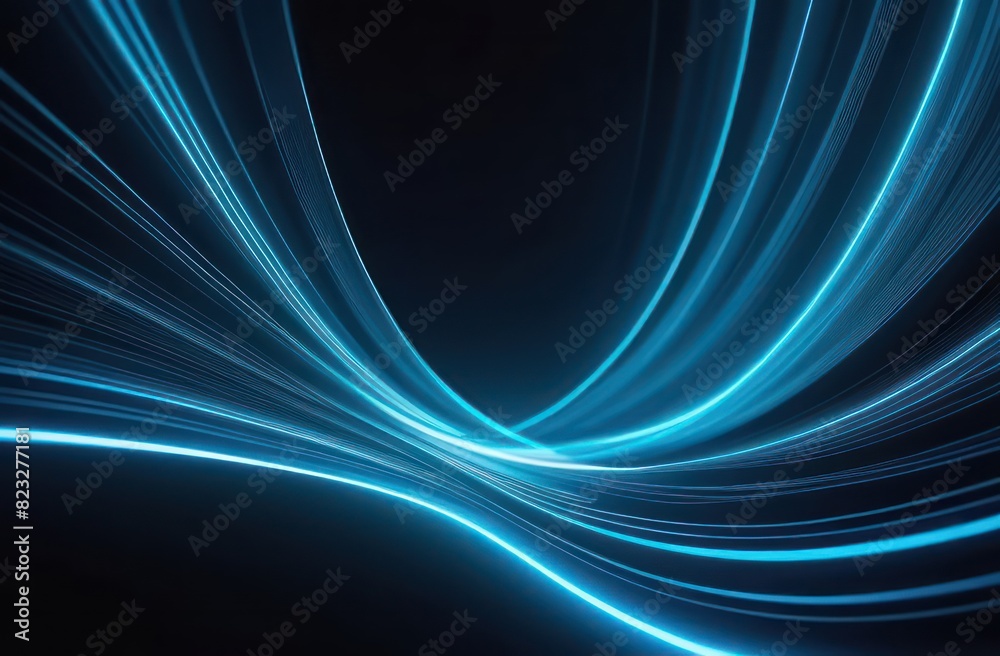Dynamic abstract lines convey a sense of movement and energy Dynamic abstract lines convey a sense of movement and energy