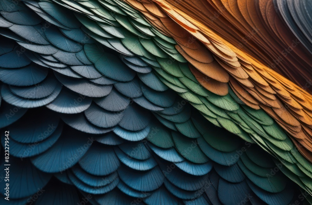 Obraz premium Natural textures abstracted into organic forms, reminiscent of earth and nature