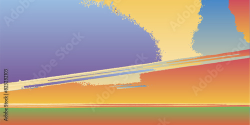 Spotted pattern for backgrounds. Colorful torn spots. Vector drawing
