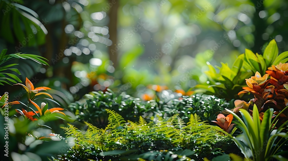Thriving Botanical Garden with Diverse Flora Promoting Environmental Conservation and Biodiversity Thriving Botanical Garden with Diverse Flora Promoting Environmental Conservation and Biodiversity