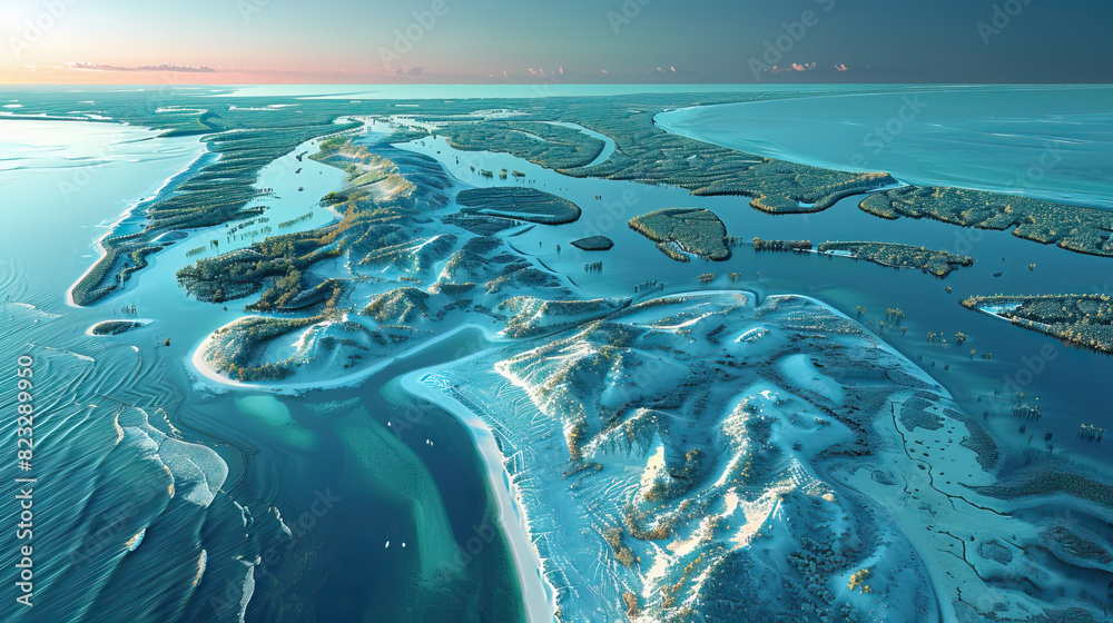 Modern nature national park background wallpaper, backdrop, texture