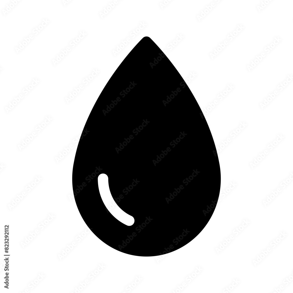 Drop Icon Vector Symbol Design Illustration Drop Icon Vector Symbol Design Illustration