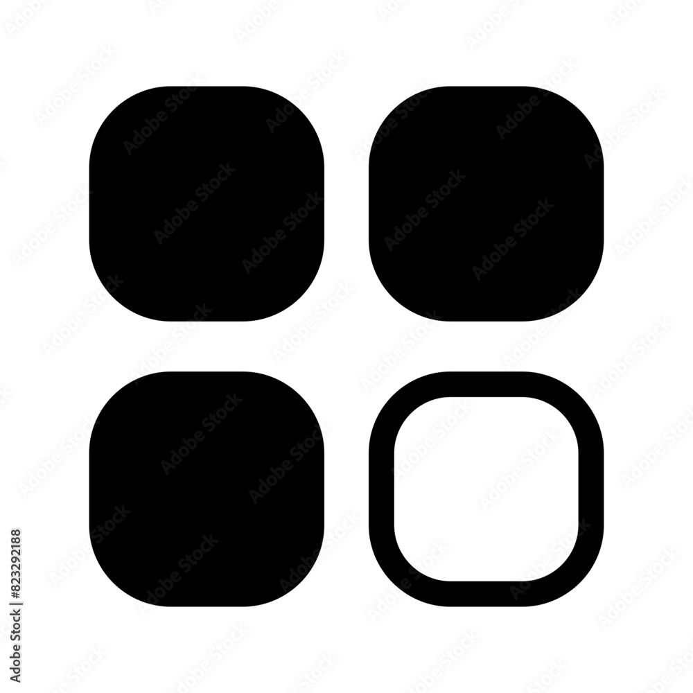 Apps Icon Vector Symbol Design Illustration Apps Icon Vector Symbol Design Illustration