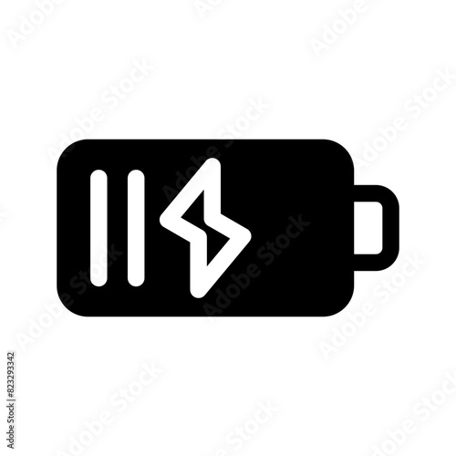 Battery Icon Vector Symbol Design Illustration