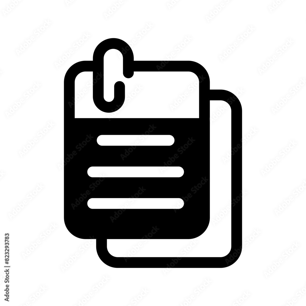 Notepad Icon Vector Symbol Design Illustration Notepad Icon Vector Symbol Design Illustration