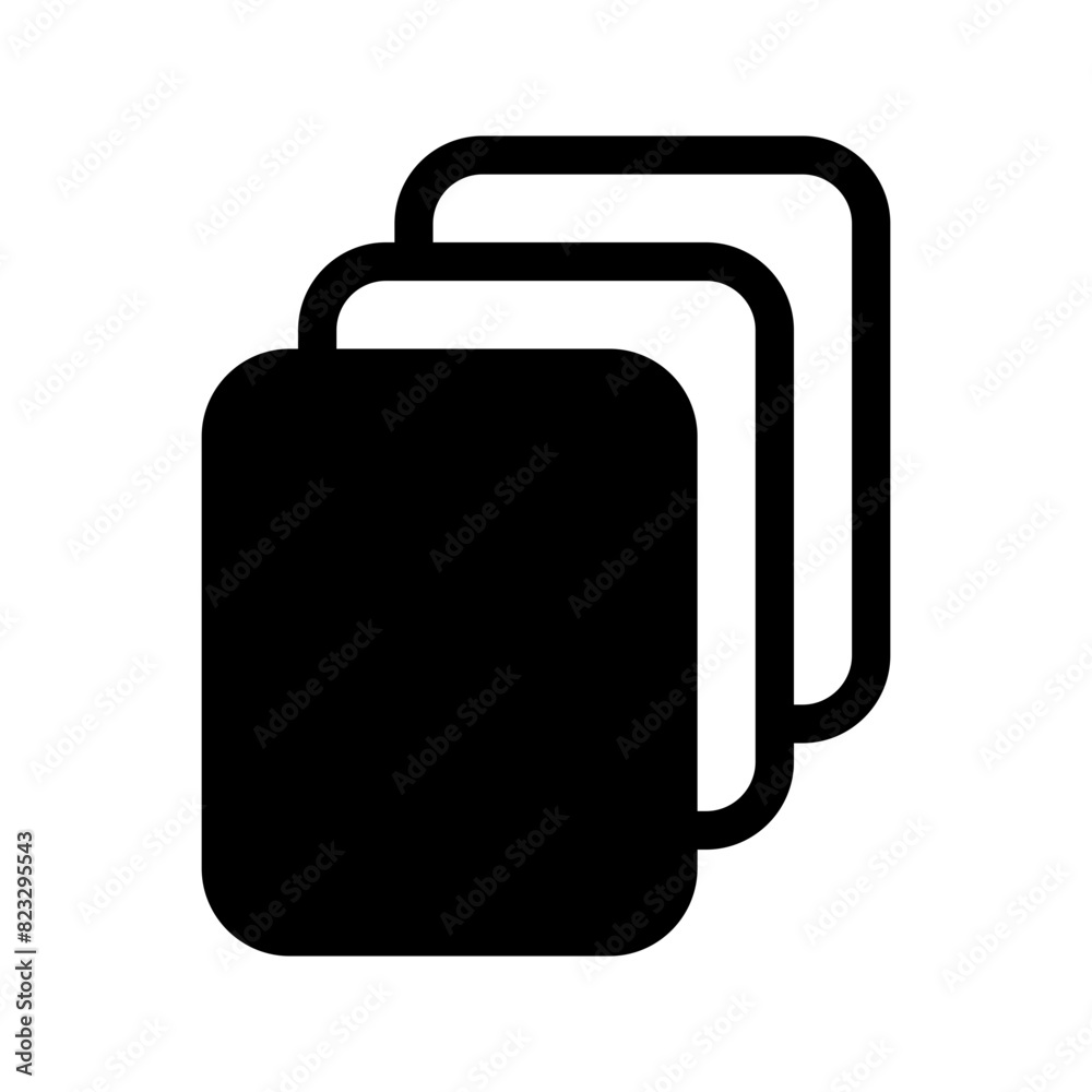 Collection Icon Vector Symbol Design Illustration Collection Icon Vector Symbol Design Illustration
