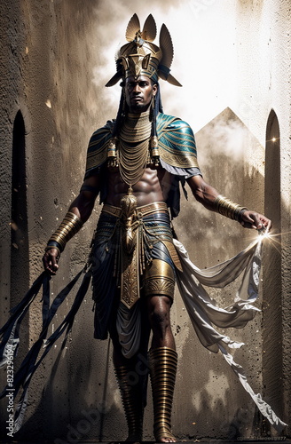 ancient egyptian undead pharaoh, alien, priest