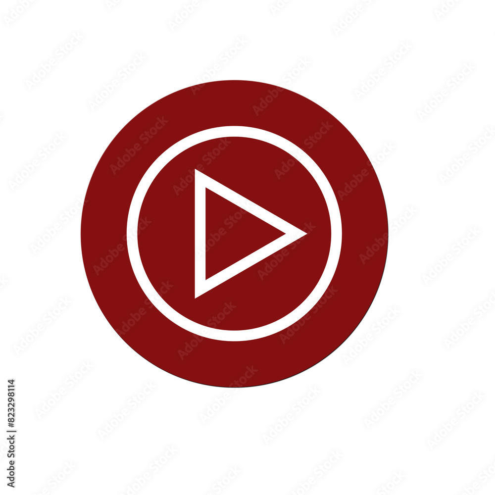Play Button Music Player Icon Sign Play Button Music Player Icon Sign