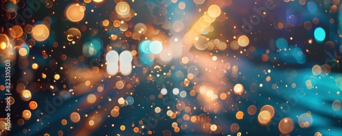 abstract background with bo...