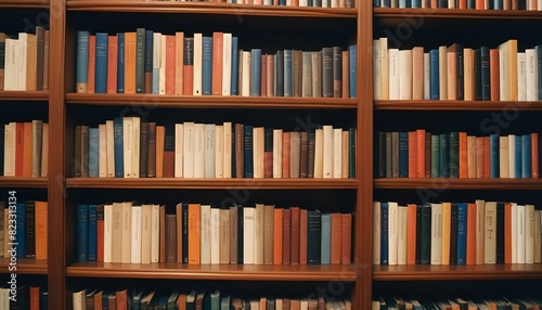 books on a shelf  book shelf backgroundmulticolor of bookssymmetry New books tiled with other textures in my gallery.