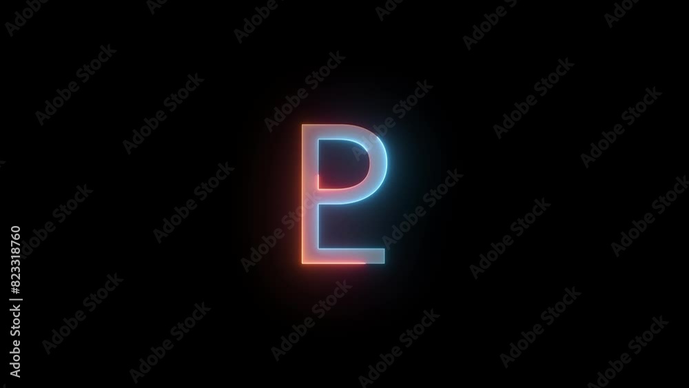 Neon pluto icon brown cyan color glowing animated black background Neon pluto icon brown cyan color glowing animated black background