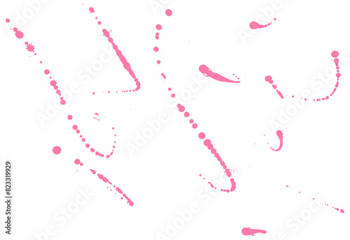 Overlay, elements of paint ink splatter.  Vector illustration