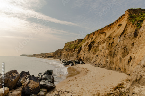 Happisburgh cliffs photo