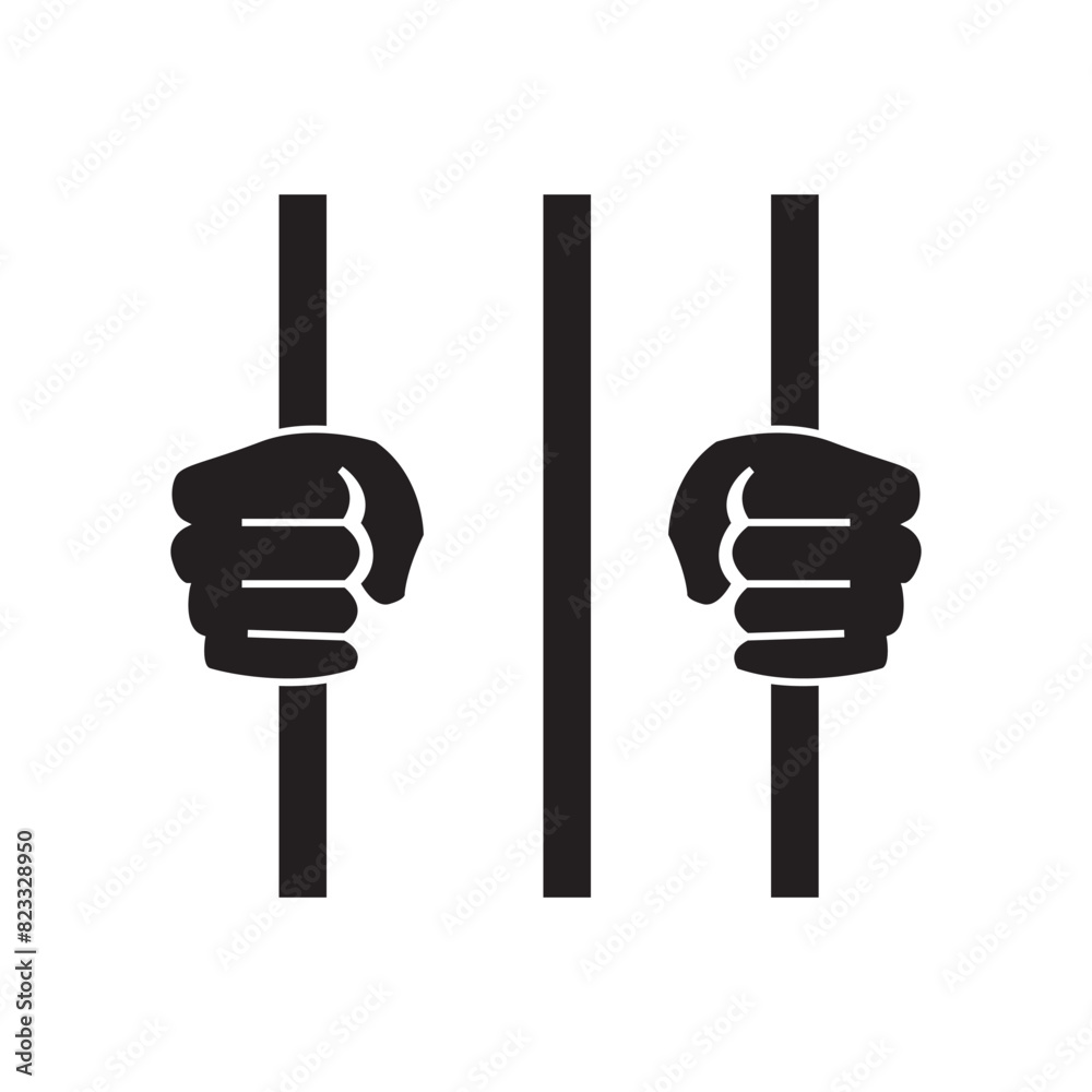Prison, jail icon Prison, jail icon
