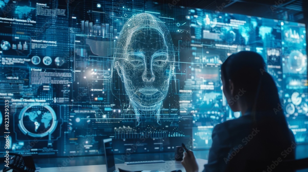 Through the use of advanced holographic technology business professionals from around the world can now meet facetoface for important negotiations and deals. Through the use of advanced holographic technology business professionals from around the world can now meet facetoface for important negotiations and deals.